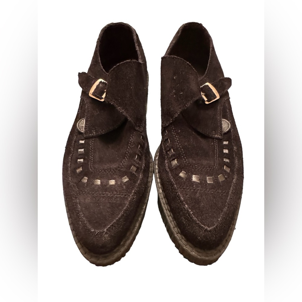 Underground black suede Creepers M6 WM 8.5